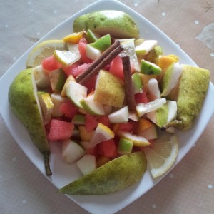 Salata de fructe cu pere