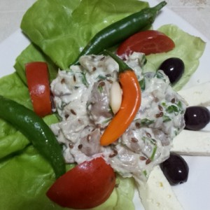 salata de ciuperci cu maioneza